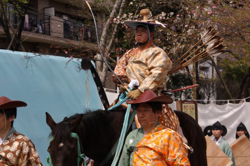 yabusame, japon, tir à l'arc à cheval, vivre a tokyo, culture japonaise, expatriation tokyo, visiter tokyo