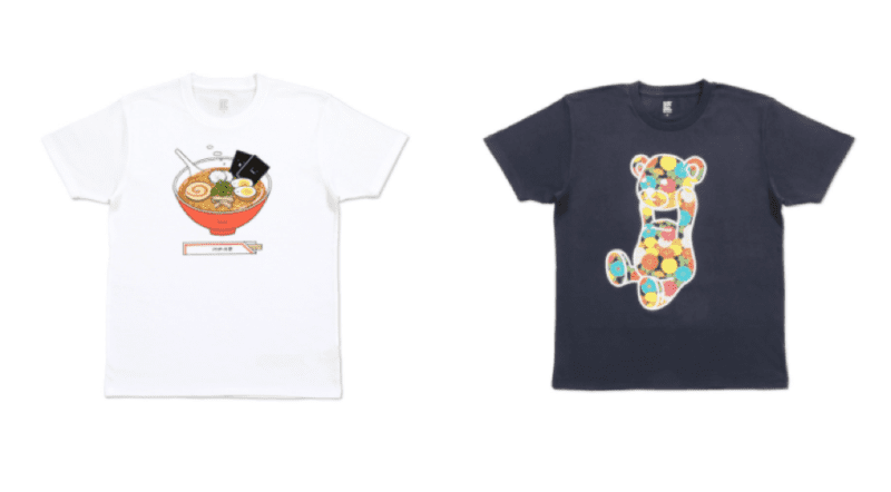 T-shirt Graniph, Vivre à Tokyo, français à tokyo, idée cadeau tokyo, mode tokyo