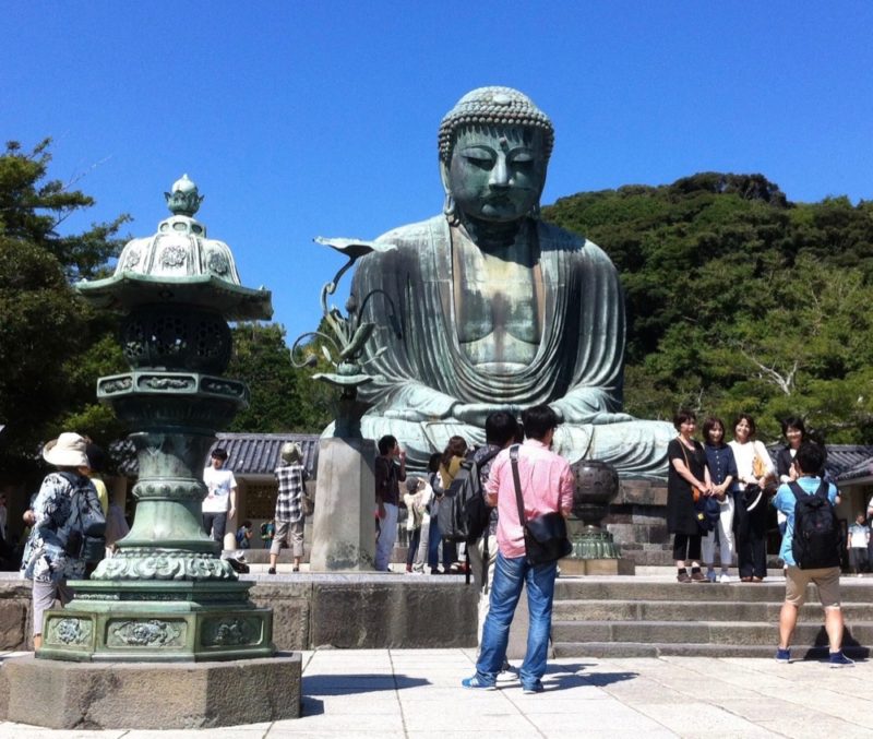 Le grand bouddha, Kamakura, Visiter Tokyo et le Japon, vivre a tokyo, expatriation tokyo, français a tokyo