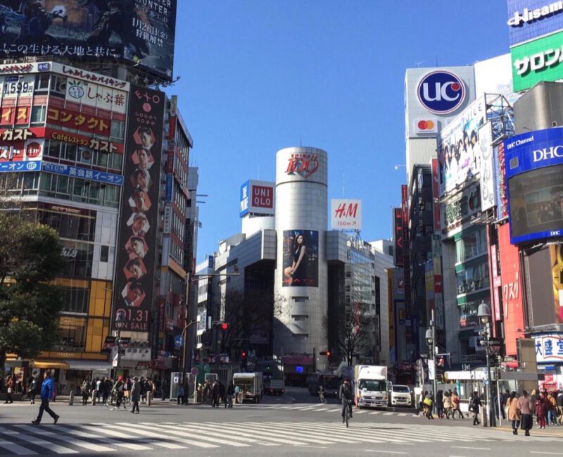 Shibuya Crossing à Tokyo, visiter Tokyo, bons plans a tokyo, photo a tokyo, ados a tokyo