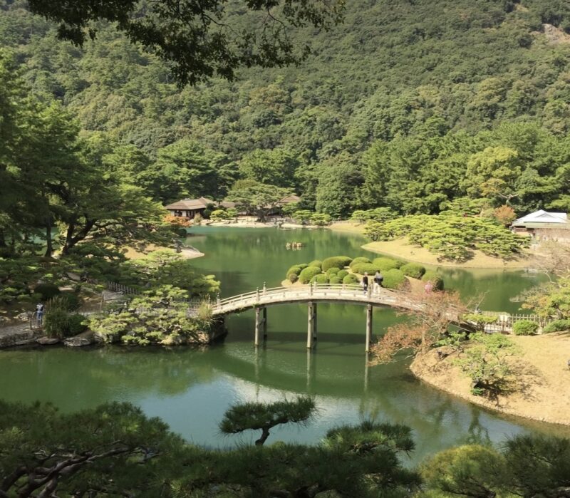 Vivre a Tokyo, Ritsurin koen, Takamatsu