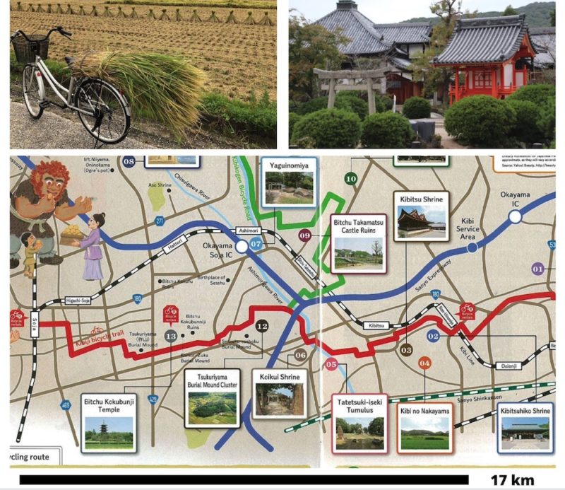 piste cyclable Kibiji, vélo au japon, visiter le japon, okayama