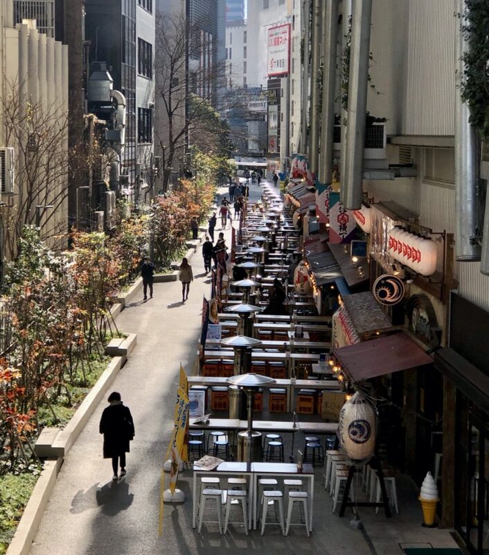 terrasse à tokyo, shibuya