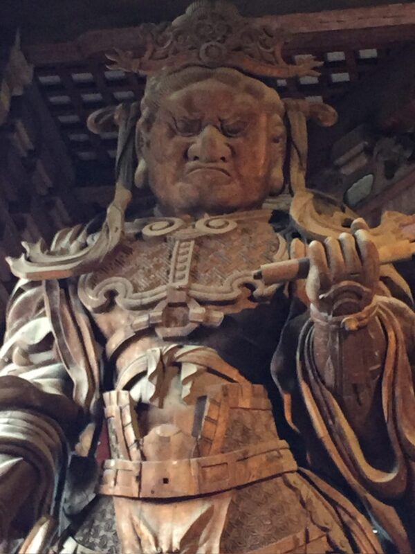 Nara, statue du temple Todaiji