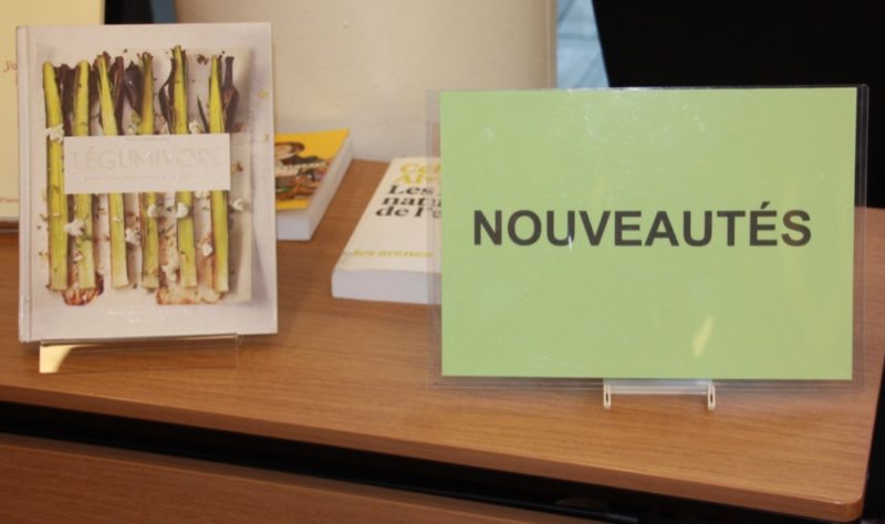 Les nouveautés du cercle de lecture de l'Ambassade.