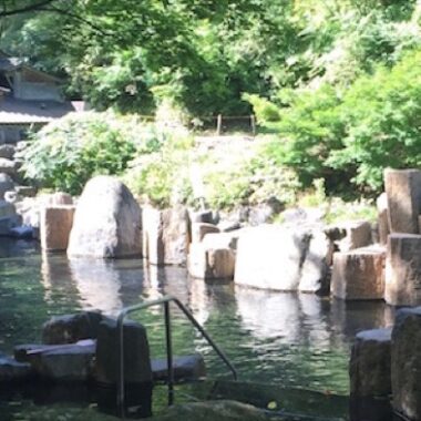 les bains japonais, onsen, vivre à tokyo