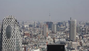 Tokyo, vue du ciel, visiter tokyo avec un petit budget