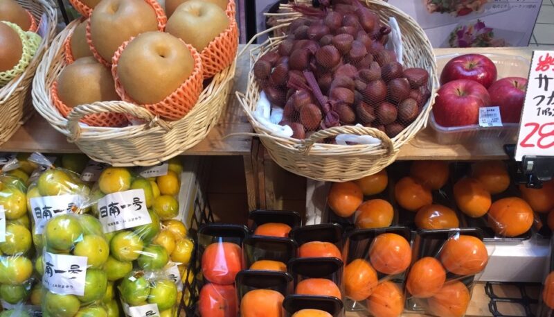 saison au Japon, vivre a tokyo, expatriation a tokyo, fruits et légumes à tokyo
