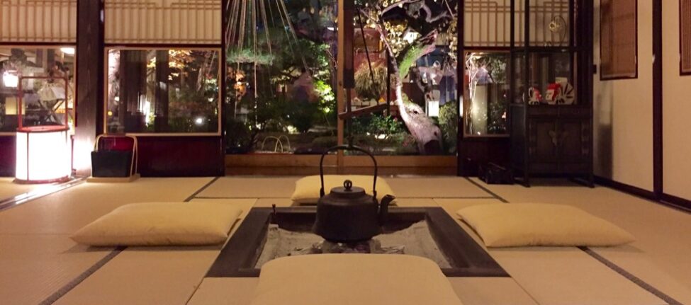 Le cadre exceptionnel de la Tofuya Okai,restaurant à Tokyo