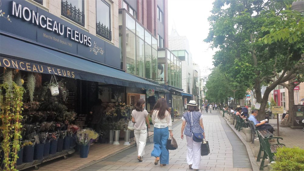 jiyugaoka, monceaux fleurs, marie claire street, tokyo, vivre a tokyo, visiter tokyo, expatriation tokyo, français à tokyo