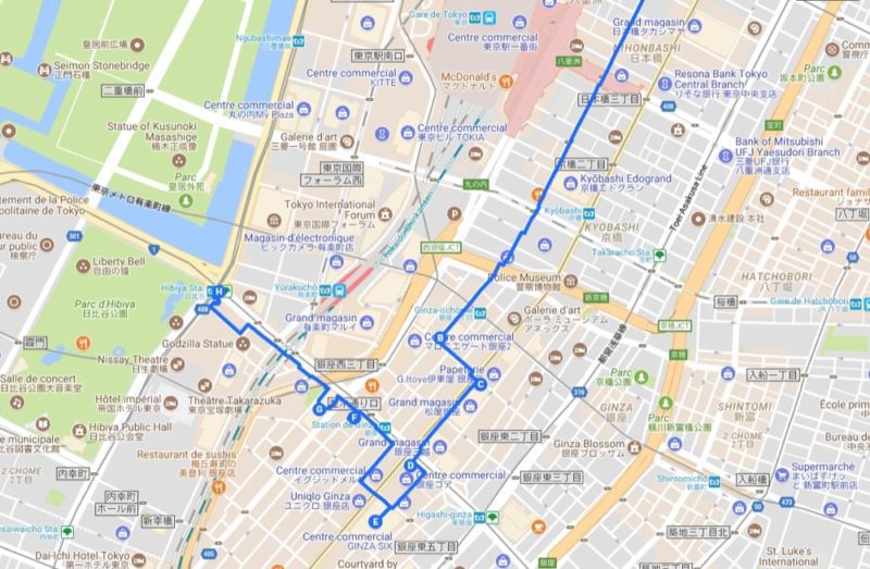 Préparation d'une visite, visiter tokyo