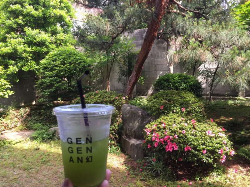 gen gen an, thé vert, vivre a tokyo, visiter tokyo, francais a tokyo