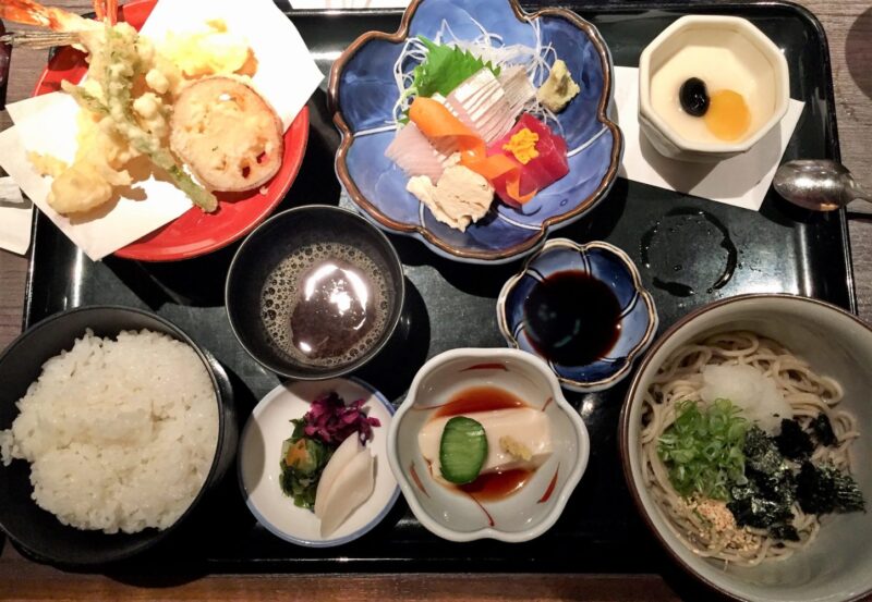 cuisine japonaise, plats typiques japonais, tempura, soba, tofu, sashimi, vivre a tokyo, restaurant à tokyo, français à tokyo