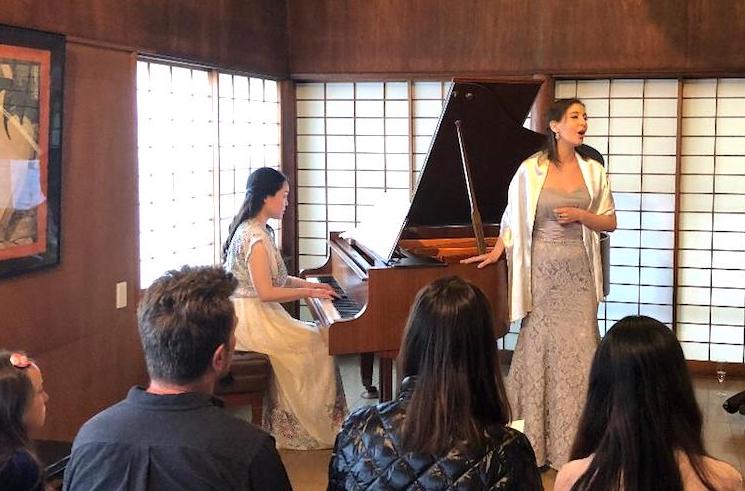 Orianne D Aliesio Chanteuse Lyrique Et Professeur De Chant A Tokyo Vivre A Tokyo