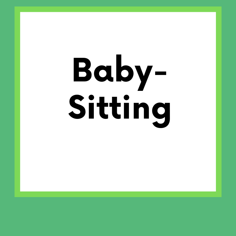 Baby-sitting et soutien scolaire