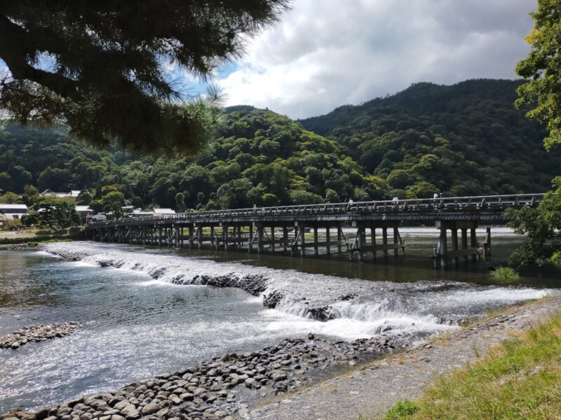 pont Togetsu sur la rivière Katsura, Arashiyama